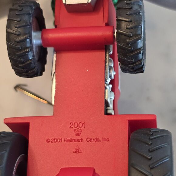 Hallmark Keepsake Ornament 2001 Santa's Snowplow Here Comes Santa Series - Picture 8 of 11